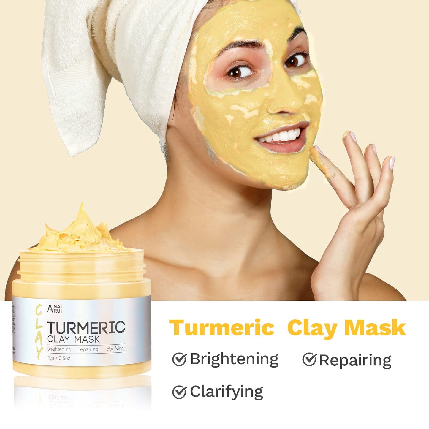 ANAI RUI Turmeric Clay Mask