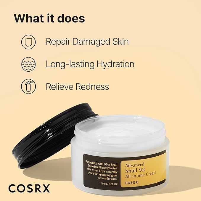 Moisturing Cream for Soft, Glowy Skin, Korean Skin Care